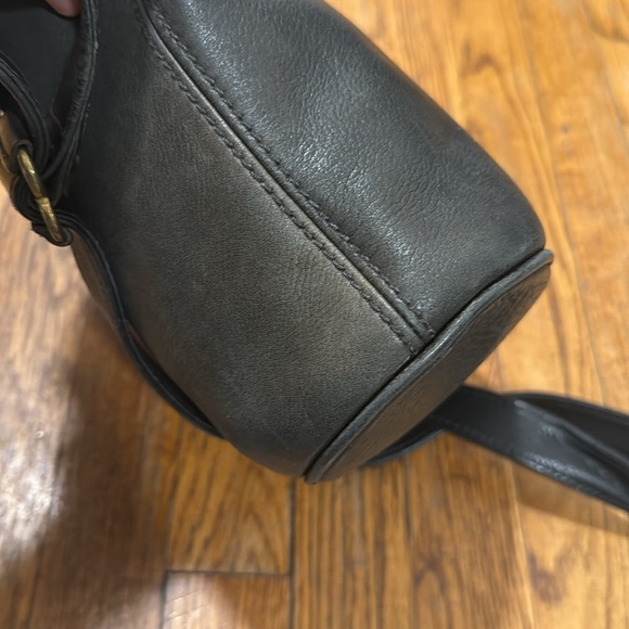 Vintage Coach Sonoma Small Bucket Zip Natural Grain 4907 pre owned - Picture 8 of 12